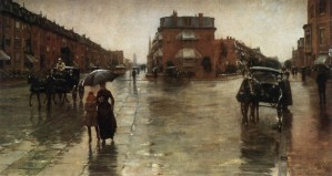 Rainy Day on the Avenue